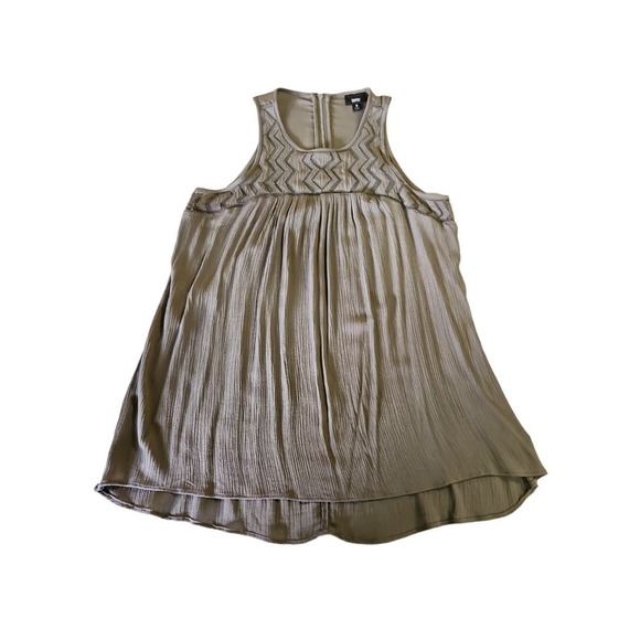Mossimo Women's Olive Sleeveless Blouse Sz Small - Picture 1 of 7